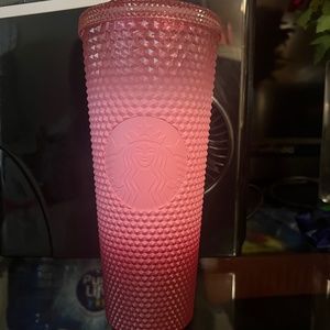 Starbucks Waxberry Pink studded cup (venti)
